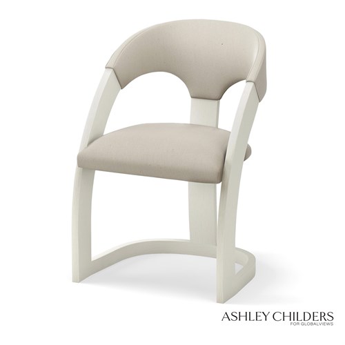 Delia Chair-Antique White-Muslin