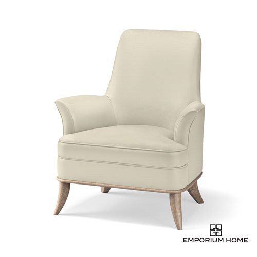 Jackie Chair-Grey-Milk Leather