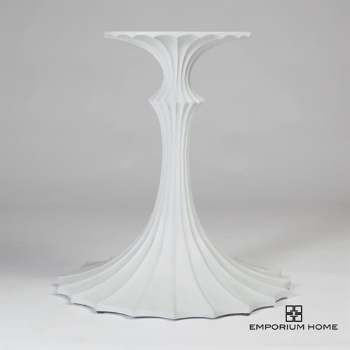 Flute Table Base-White-26