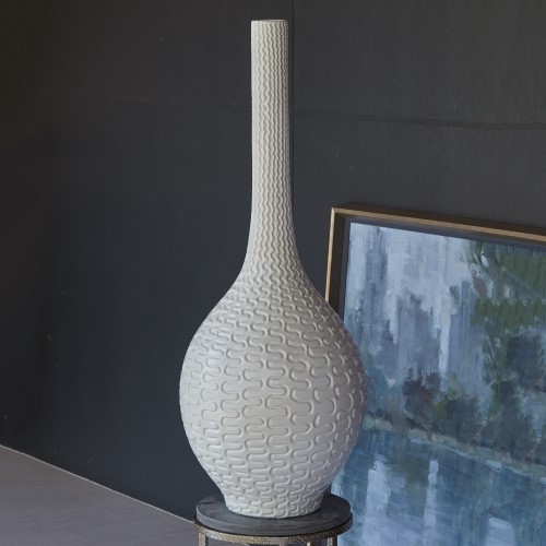 Rinaldi Vase-Matte White Rinaldi Vase-Matte White