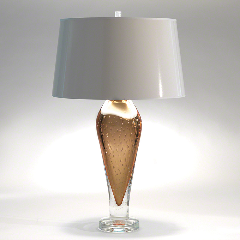 Golden Bubble Art Glass Lamps Golden Bubble Art Glass Lamps