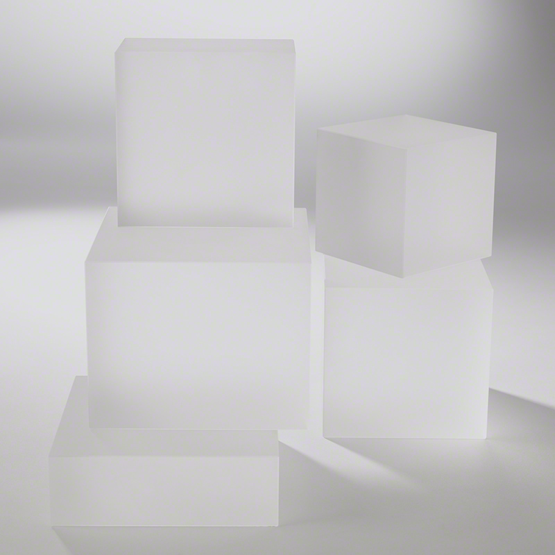 Frosted Crystal Cube Risers Frosted Crystal Cube Risers