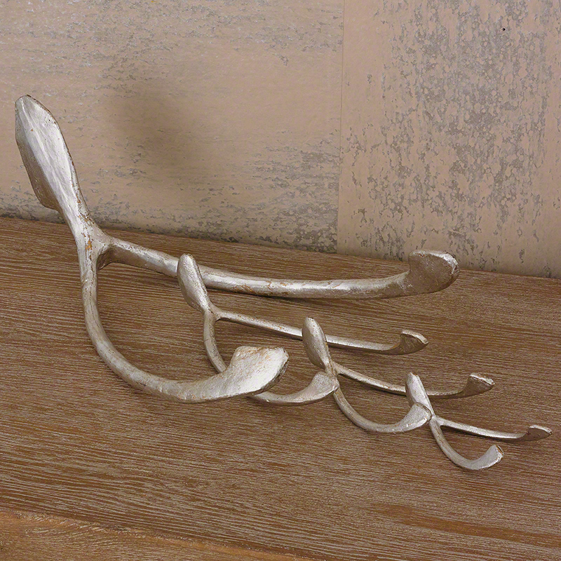 Wish Paperweight-Silver Leaf Wish Paperweight-Silver Leaf