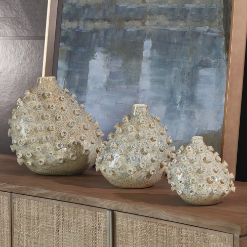 Sea Coral Vase-Blue/Green Sea Coral Vase-Blue/Green