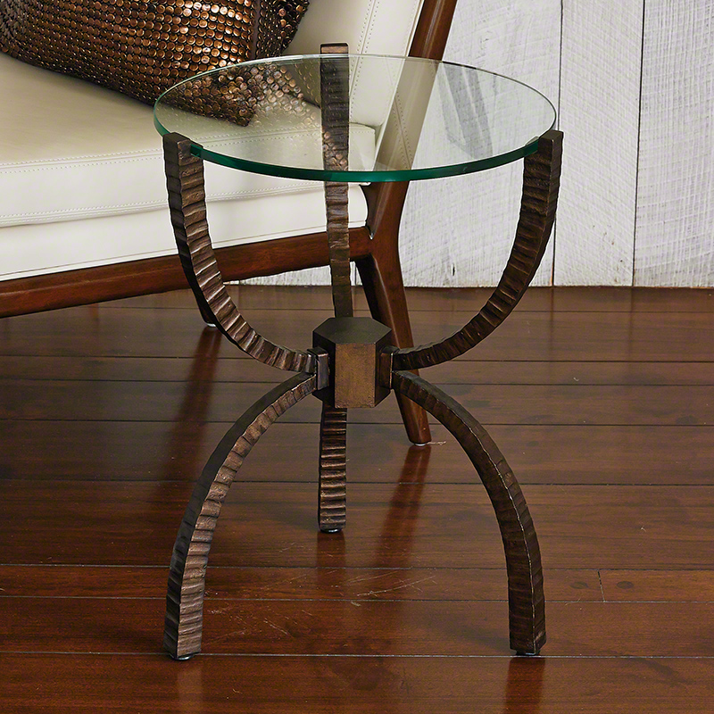 Teton Accent Table-Bronze Teton Accent Table-Bronze
