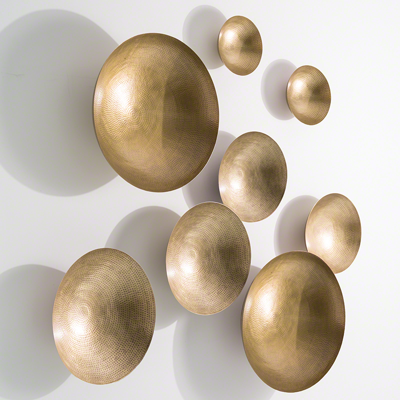 Indira Wall Bowls-Antique Brass