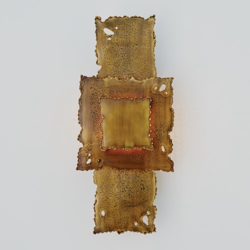Melting Wall Sconce-Antique Brass-HW Melting Wall Sconce-Antique Brass-HW