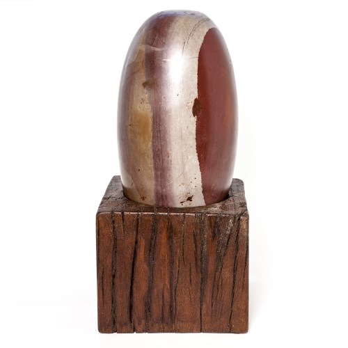 XLg Lingam with Wood Base XLg Lingam with Wood Base