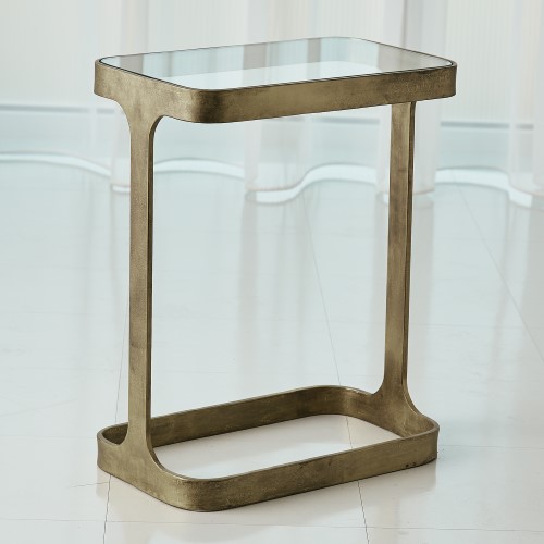 Saddle Table-Antique Gold