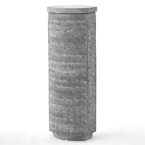 Shingles Pedestal-Grey w/Grey Terrazzo Shingles Pedestal-Grey w/Grey Terrazzo