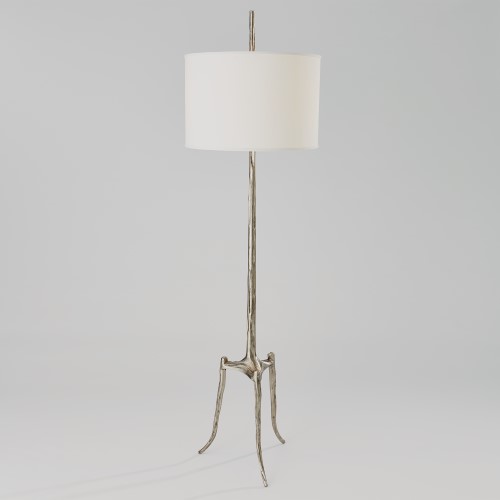 Trident Floor Lamp-Antique Nickel Trident Floor Lamp-Antique Nickel