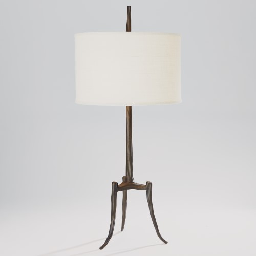 Trident Table Lamp-Bronze Trident Table Lamp-Bronze