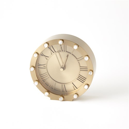 Quartz Clock-Brass