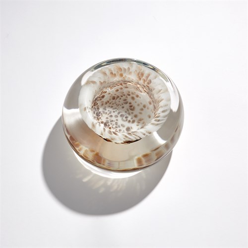 Ludlow Bowl-Brown Spots-Sm