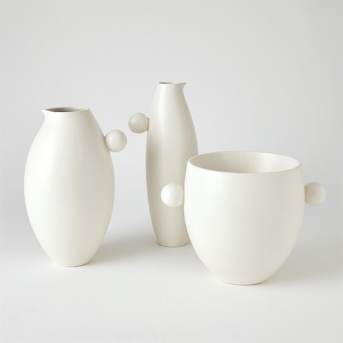 Ball Handled Collection-White