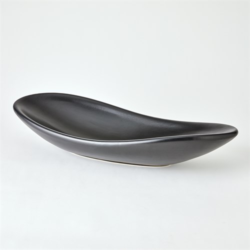 Oblong Platter Bowl-Matte Black