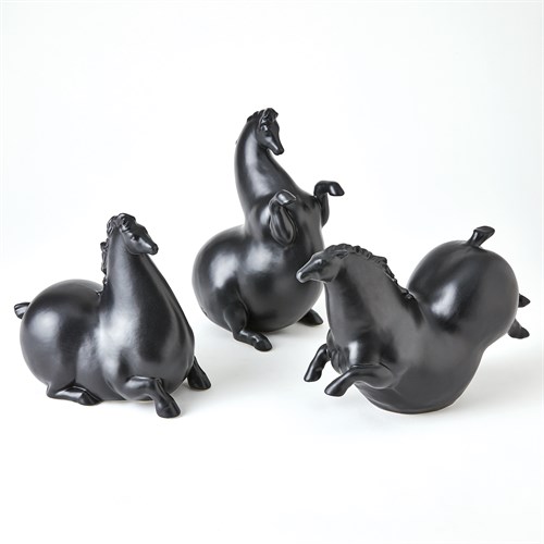 Horse Collection-Matte Black
