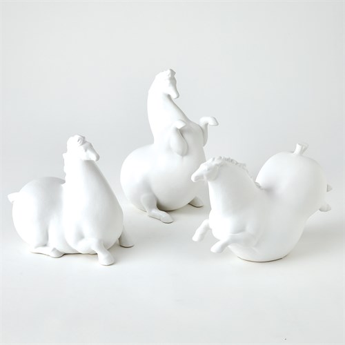 Horse Collection-Matte White