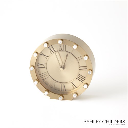 Quartz Clock-Brass