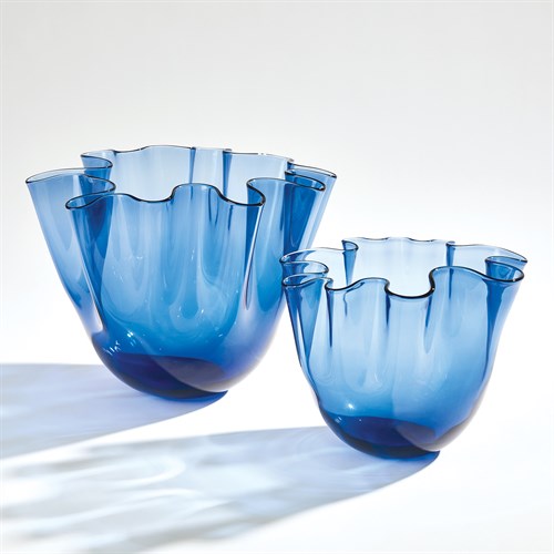 Handkerchief Vase-Blue