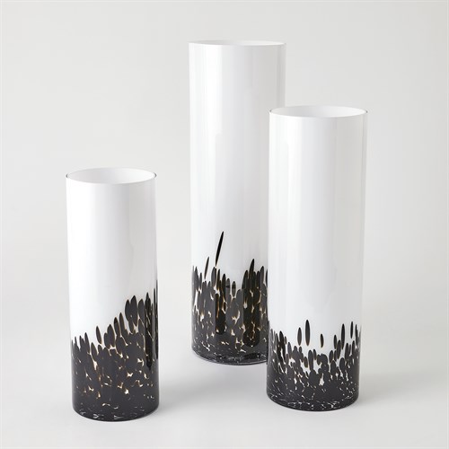 Confetti Vase Collection-Black/White