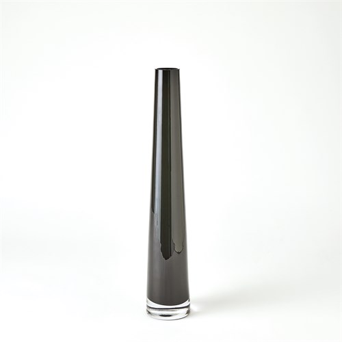 Glass Tower Vase CollectionBlack