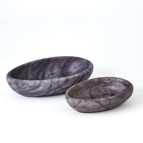 Oblique Bowls-Black