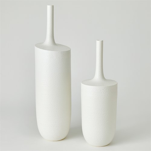 Lucca Vases-Matte White