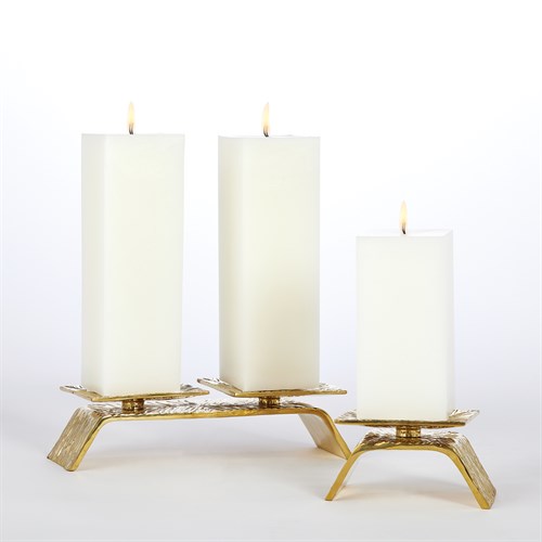 Torch Candle Holders-Brass