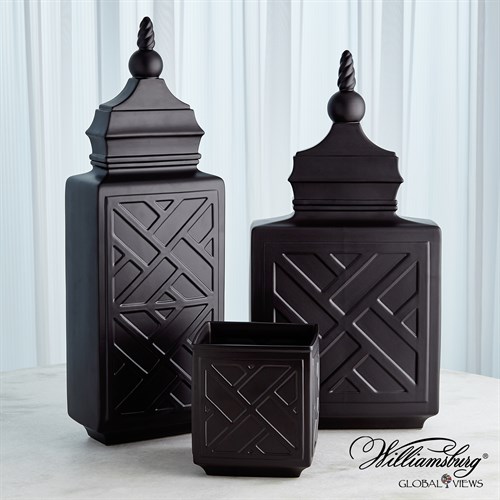 Chinoiserie Collection-Matte Black
