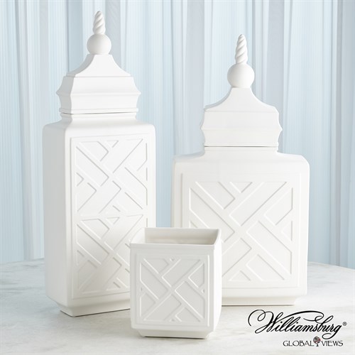Chinoiserie Collection-Matte White