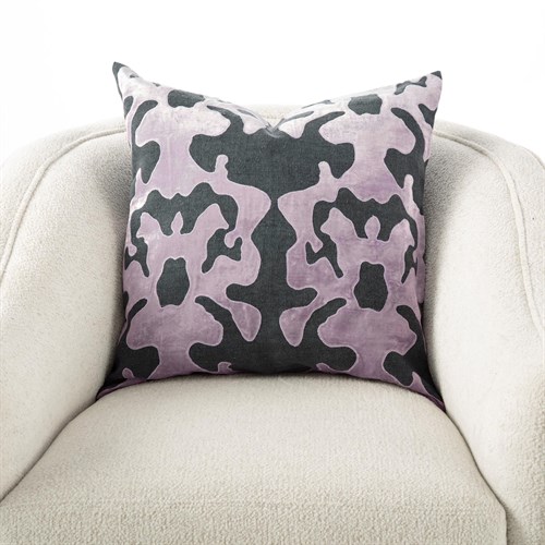 Ink Blot Pillow-Thistle