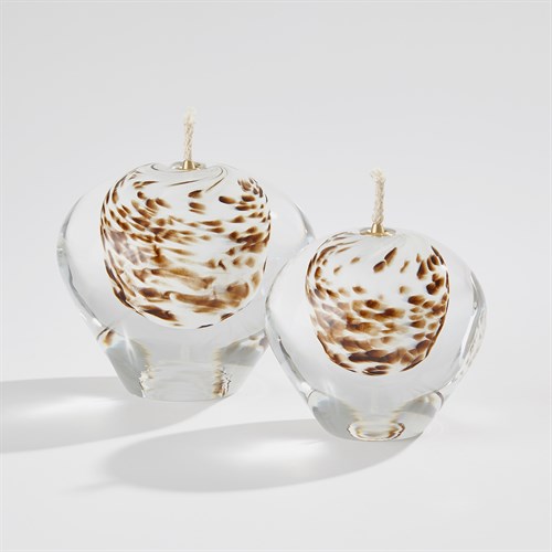 Daphne Oil Candle Collection-Brown Spots