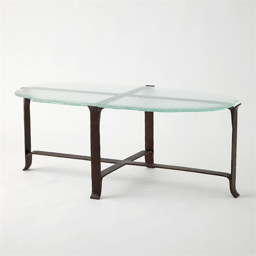 Melting Glass Tables-Bronze