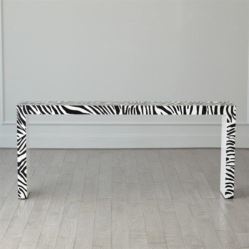 Parson Table-Zebra Lacquer