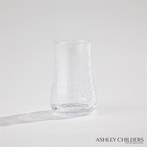 Hamish Glass-Clear Seeded-Tall