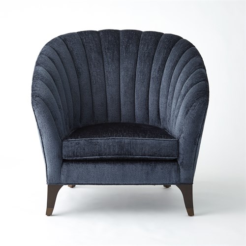 Luxe Lounge Chair-Indigo