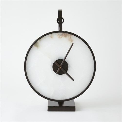 Anya Clock-Black/Bronze