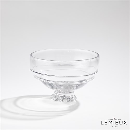 Verre Lisse Bowl-Clear