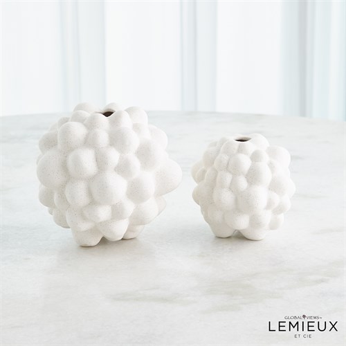 Bubble Vase Collection-Volcanic White