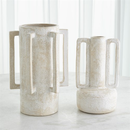 Normandie and Bretagne Vase Collection-Natural