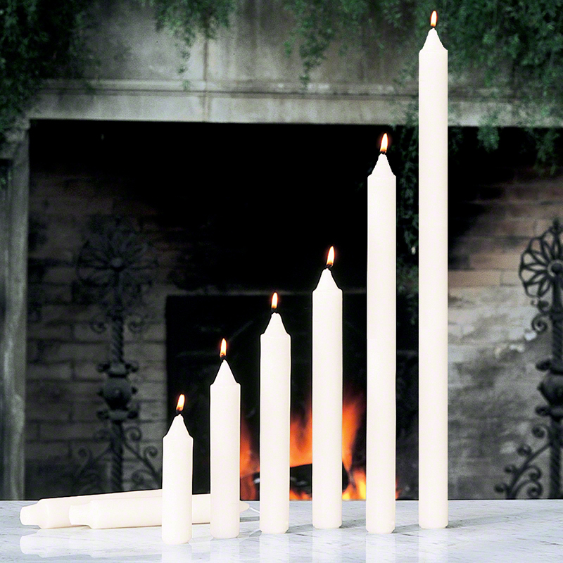 S/4 Taper Candles-Unscented-1 S/4 Taper Candles-Unscented-1