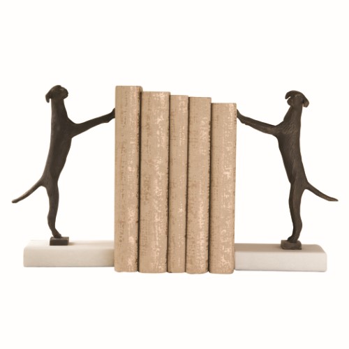 Golden Retriever Bookends - Pair Golden Retriever Bookends - Pair