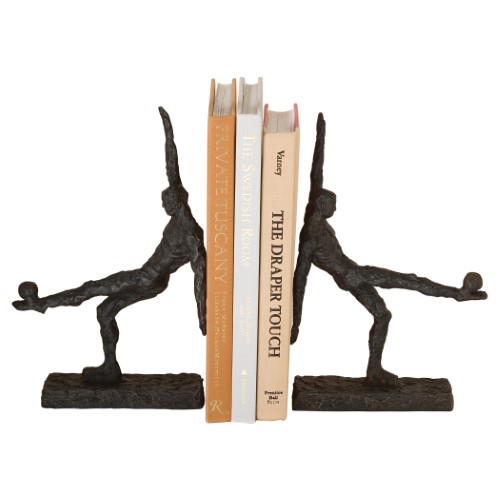 Soccer Kick Bookends - Pair Soccer Kick Bookends - Pair