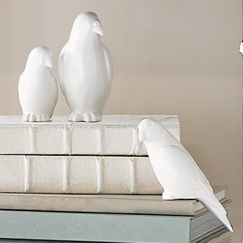 Book Bird-Matte White Book Bird-Matte White