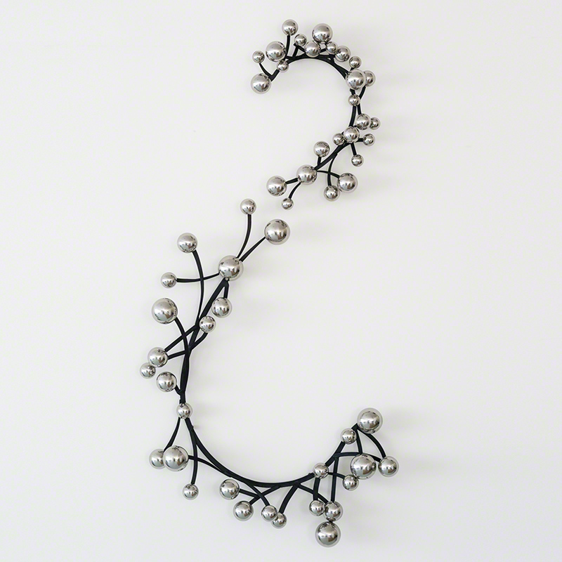 Currants Wall Panel-Silver Currants Wall Panel-Silver