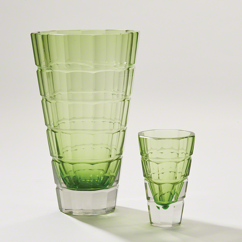 Grid Vase-Green Grid Vase-Green