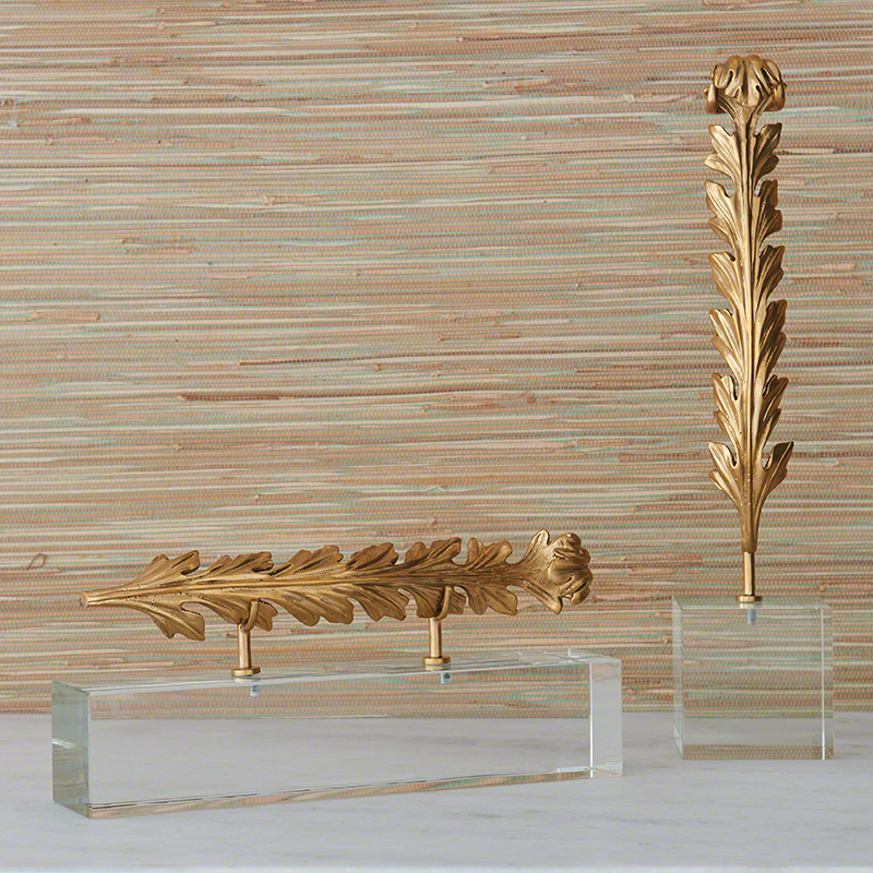 Horizontal Scroll Fragment-Brass Horizontal Scroll Fragment-Brass