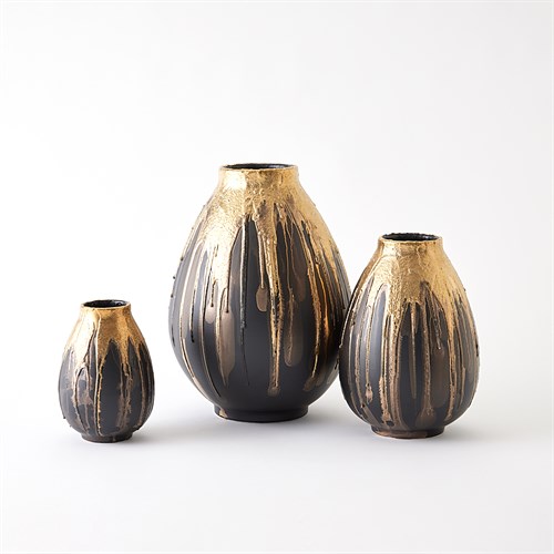 Cauldron Vases-Gold