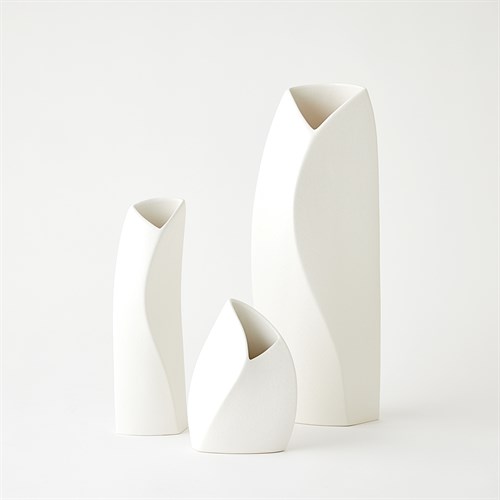 Willow Vases-White